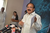 Venkaiah Naidu Watches Ghazi Movie at Prasad Labs